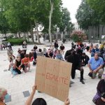 Rassemblement contre les violences policières et le racisme à Montargis